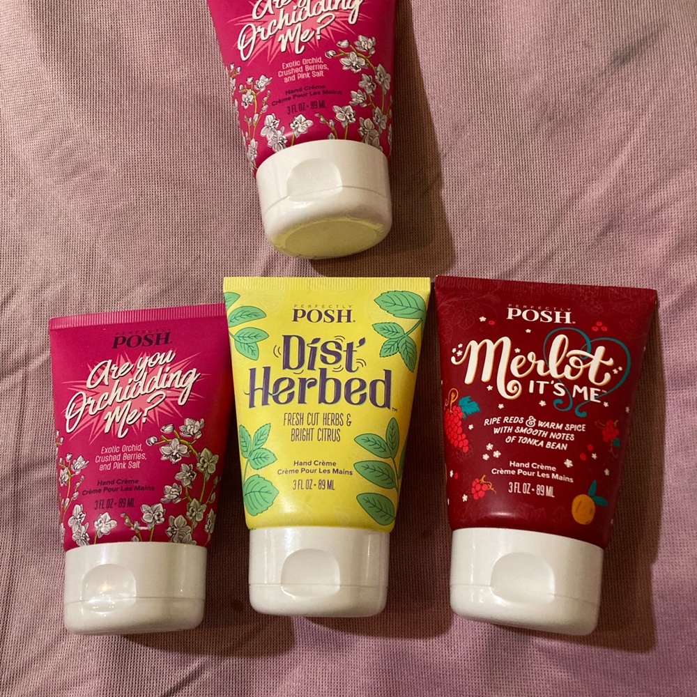 Perfectly Posh All natural hand creams